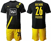 2020-21 Dortmund 26 PISZCZEK Away Soccer Jersey,baseball caps,new era cap wholesale,wholesale hats